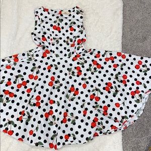 Cherry polkadot dress
